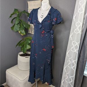 Nordstrom Long Wrap Dress